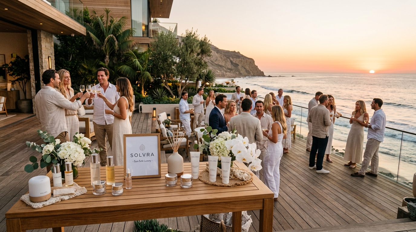Seamless Golden Hour Experience at a Malibu Villa with Solvra