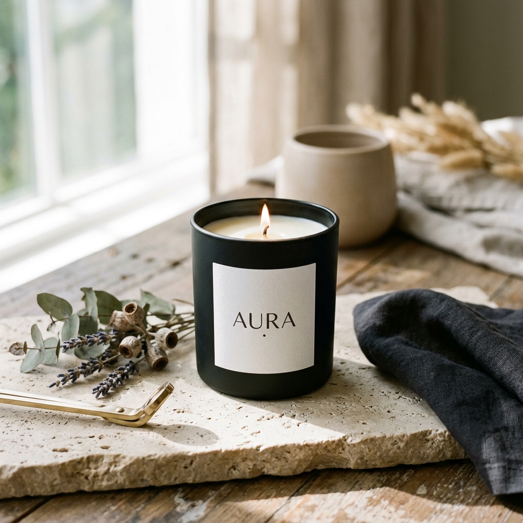 Aura Soy Scented Candle
