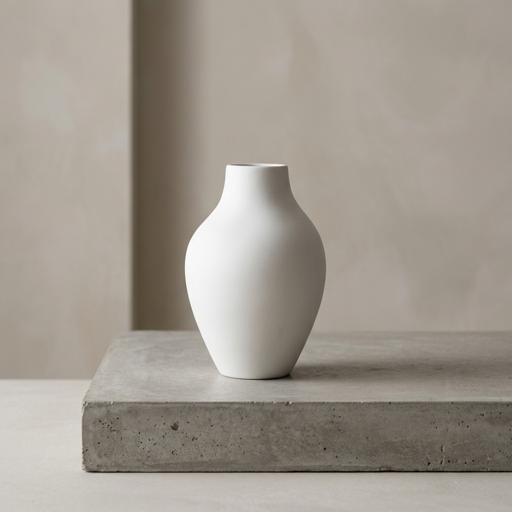 Aura Minimalist Ceramic Vase